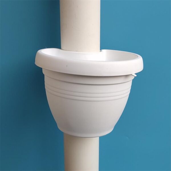 Creative Wall Hanging Flower Pot White, Small - Chlorophytum Plant Pot | All Products