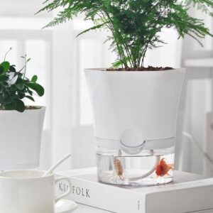 Self-Watering Hydroponic Flower Pot – Breathable, Corrosion-Resistant Hanging Planter for Indoor & Outdoor Use - Hanging Plant | All Products