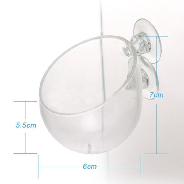 Aquatic Plant Nursery Pot Glass Cultivation Cup for Aquarium Plants - Indoor Hydroponic Pot | All Products
