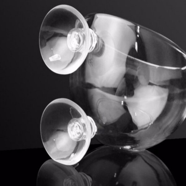 Aquatic Plant Nursery Pot Glass Cultivation Cup for Aquarium Plants - Transparent Plant Pot | All Products