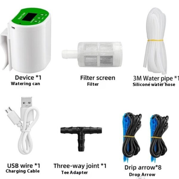 Intelligent Potted Drip Water Equipment Gardening Green Plant Automatic Sprinkler Watering Device - Drip Irrigation System | All Products